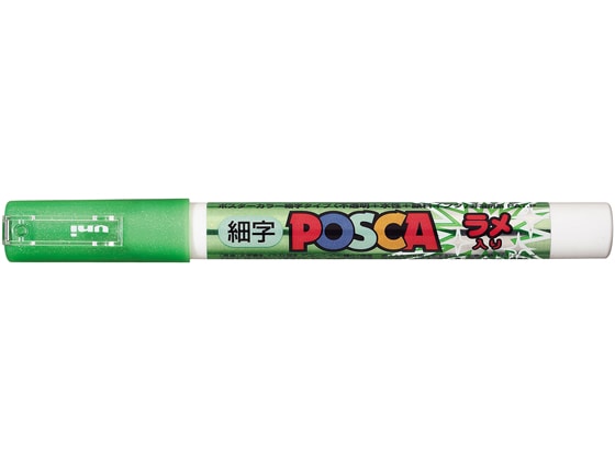 三菱鉛筆 細字ポスカ ラメ入り グリーン PC3ML.6 1本（ご注文単位1本)【直送品】