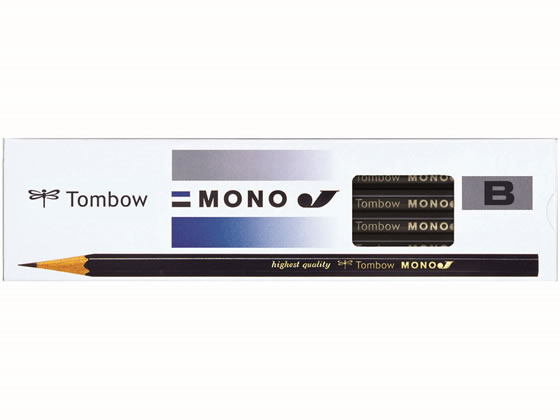 トンボ鉛筆 鉛筆モノJ B 12本 MONO-JB 1打（ご注文単位1打)【直送品】