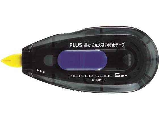 プラス 裏から見えない修正テープ本体5mm ブラック／ブルー 1個（ご注文単位1個)【直送品】