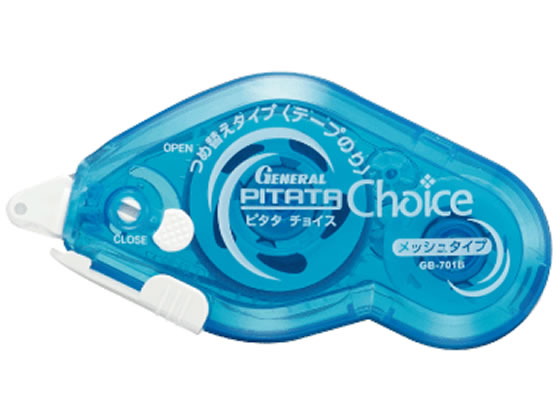 ゼネラル テープのり PITATA Choice 本体 ブルー GB-701B 1個（ご注文単位1個)【直送品】