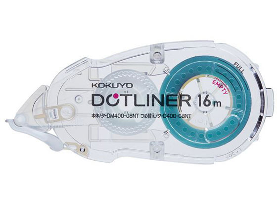 コクヨ ドットライナー しっかり貼るタイプ 詰替用テープ 16m 透明 1個（ご注文単位1個)【直送品】