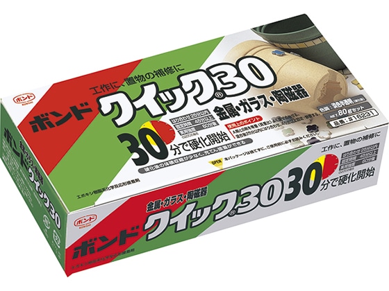 コニシ ボンドクイック30 80gセット #16231 1個（ご注文単位1個)【直送品】