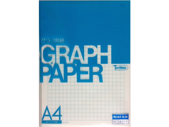 SAKAEテクニカルペーパー 9.1mmグラフ トレ-シングペーパー アイA4 50枚 1冊（ご注文単位1冊)【直送品】
