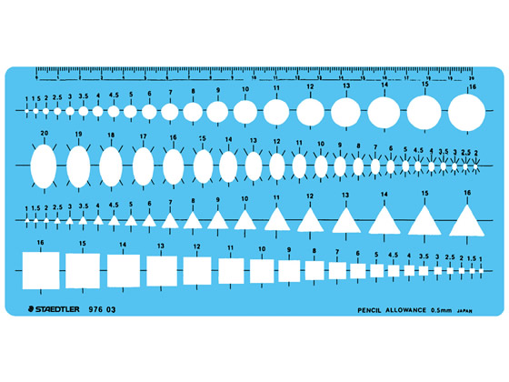 ステッドラー 組合せ定規 976 03 1枚（ご注文単位1枚)【直送品】