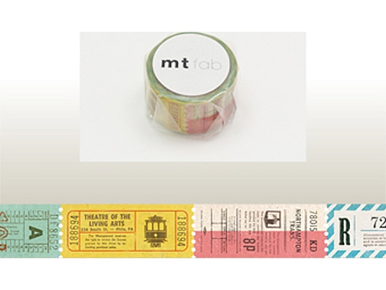 カモ井 mt fab チケット MTDP1P02 1巻（ご注文単位1巻)【直送品】