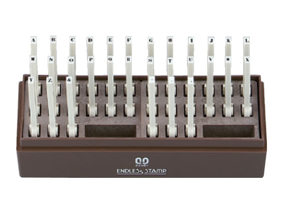 サンビー エンドレススタンプ英字6号 明朝体 EN-E6 1個（ご注文単位1個)【直送品】