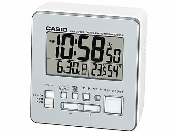 カシオ デジタル電波クロック DQD-805J-8JF 1個（ご注文単位1個)【直送品】