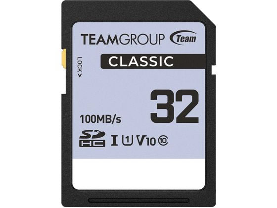 TEAM SDHC UHS-I U1 Classicシリーズ32GB TSDHC32GIV1001 1枚（ご注文単位1枚)【直送品】