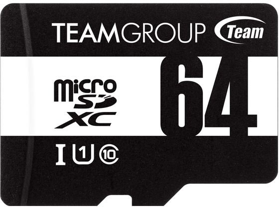 TEAM microSDXC UHS-I U1 64GB TUSDX64GCL10U03 1枚（ご注文単位1枚)【直送品】