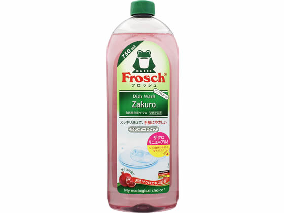 旭化成 フロッシュ食器用洗剤 ザクロ 詰替用 750ml 1本（ご注文単位1本)【直送品】