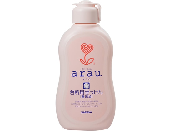 サラヤ アラウ 台所用せっけん 400ml 1本（ご注文単位1本)【直送品】