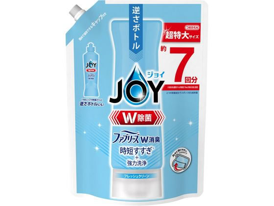 P&G 除菌ジョイコンパクトW消臭 フレッシュクリーン 超特大 910ml 1個（ご注文単位1個)【直送品】