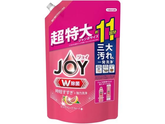 P&G 除菌ジョイコンパクト ピンクグレープフルーツ 超特大 1425ml 1個（ご注文単位1個)【直送品】