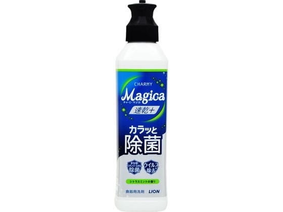 ライオン Magica 速乾+(プラス) 除菌 シトラスミント 本体 220ml 1個（ご注文単位1個)【直送品】