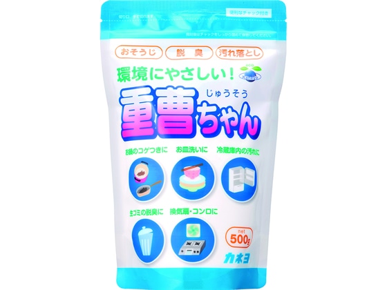 カネヨ石鹸 重曹ちゃん 500g スタンドパック 1パック（ご注文単位1パック)【直送品】