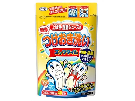 UYEKI ズックタイム 簡単つけおき洗い 200g 1袋（ご注文単位1袋)【直送品】