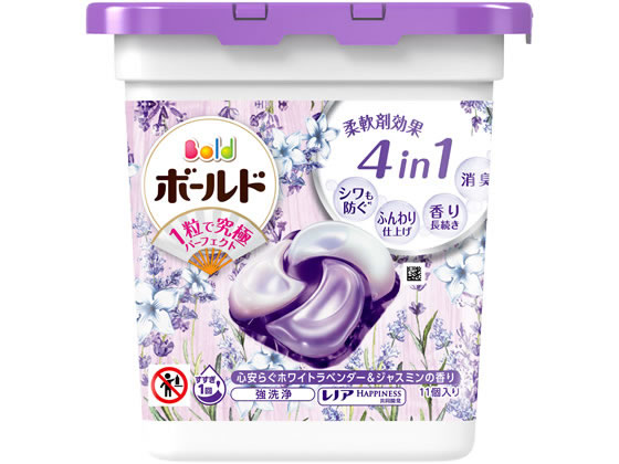 P&G ボールド ジェルボール4D ラベンダー&フローラル本体 1箱（ご注文単位1箱)【直送品】