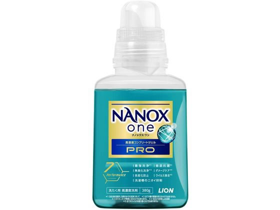 ライオン NANOX one PRO 本体 380g 1個（ご注文単位1個)【直送品】