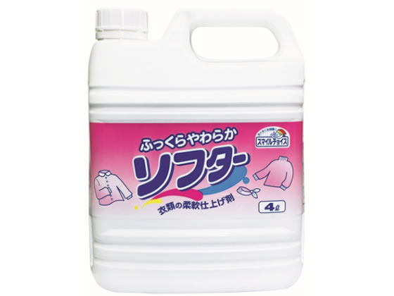 ミツエイ スマイルチョイス ソフター 4L 280561 1個（ご注文単位1個)【直送品】