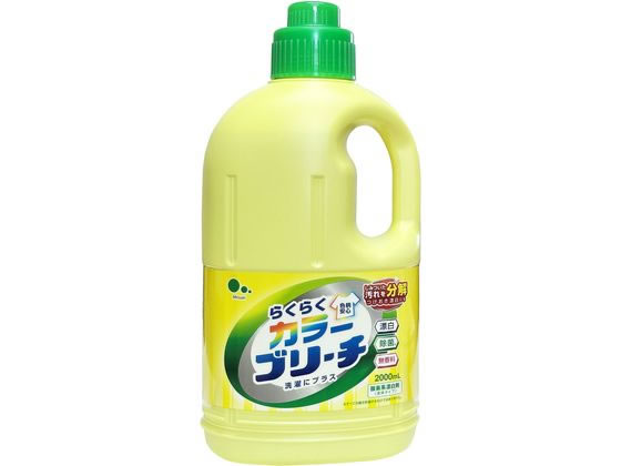 ミツエイ らくらくカラーブリーチ 本体 2L 1本（ご注文単位1本)【直送品】