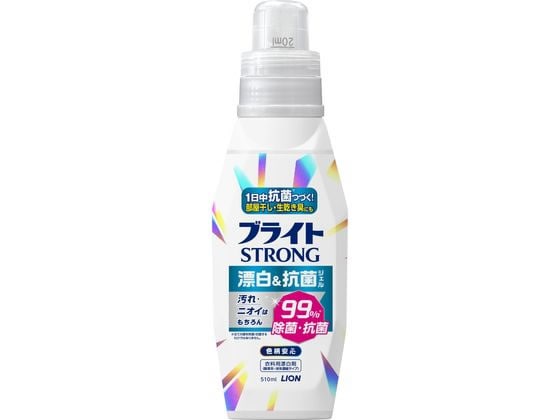 ライオン ブライトSTRONG 漂白&抗菌ジェル 本体 510ml 1個（ご注文単位1個)【直送品】