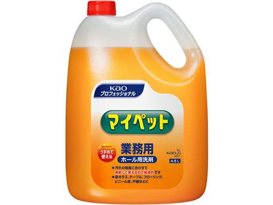 KAO マイペット 業務用4.5L 1本（ご注文単位1本)【直送品】