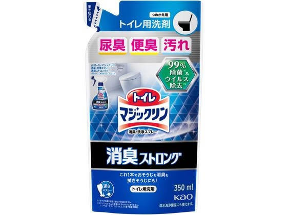 KAO トイレマジックリンスプレー 消臭ストロング 詰替用 350ml 1個（ご注文単位1個)【直送品】