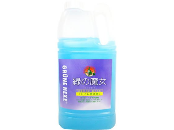 ミマスクリーンケア 緑の魔女 トイレ用洗剤 業務用 2L 1本（ご注文単位1本)【直送品】