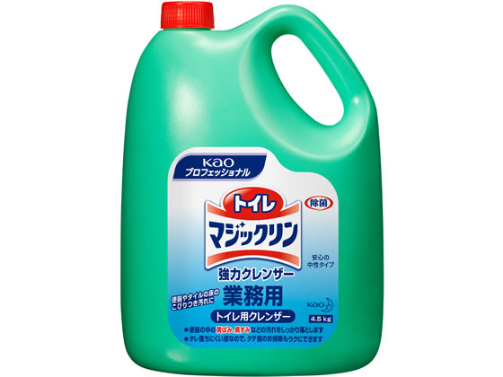 KAO 業務用トイレマジックリン 強力クレンザー4.5L 1本（ご注文単位1本)【直送品】