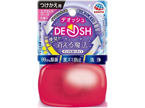 アース製薬 デオッシュ タンクにおく つけかえ エクストラブーケ 65mL 1個（ご注文単位1個)【直送品】