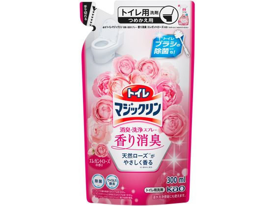 KAO トイレマジックリン消臭洗浄スプレー 香り消臭 詰替 300ml 1個（ご注文単位1個)【直送品】