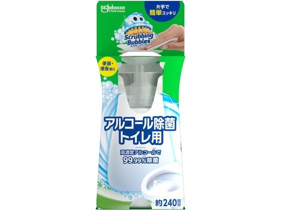 ジョンソン スクラビングバブル アルコール除菌トイレ用 本体 300ml 1個（ご注文単位1個)【直送品】