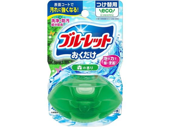 小林製薬 液体ブルーレットおくだけ つけ替 森の香り 1個（ご注文単位1個)【直送品】