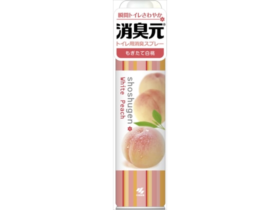 小林製薬 消臭元スプレー もぎたて白桃 280ml 1本（ご注文単位1本)【直送品】