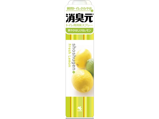 小林製薬 消臭元スプレー 爽やかはじけるレモン280ml 1本（ご注文単位1本)【直送品】