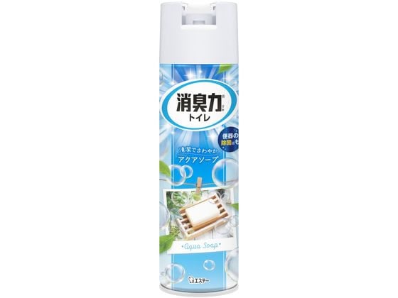 エステー トイレの消臭力スプレー アクアソープ 365ml 1個（ご注文単位1個)【直送品】