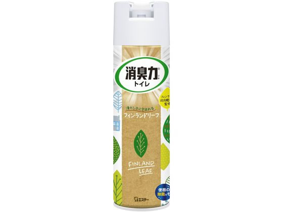 エステー トイレの消臭力スプレー フィンランドリーフ 365ml 1個（ご注文単位1個)【直送品】