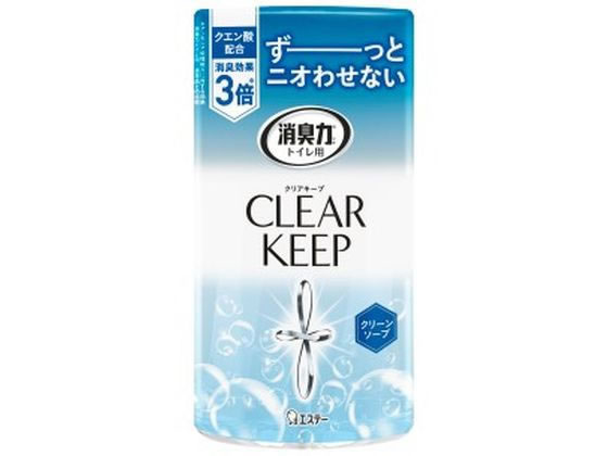 エステー トイレの消臭力 クリアキープ クリーンソープ400ml 1個（ご注文単位1個)【直送品】