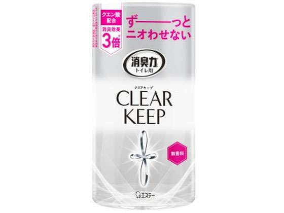 エステー トイレの消臭力 クリアキープ 無香料 400ml 1個（ご注文単位1個)【直送品】