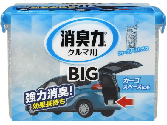 エステー クルマの消臭力 BIG ウォータリースカッシュ 900g 1個（ご注文単位1個)【直送品】