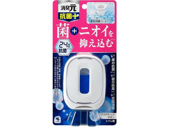 小林製薬 トイレの消臭元 抗菌+ アクアティックサボン 6.8mL 1個（ご注文単位1個)【直送品】