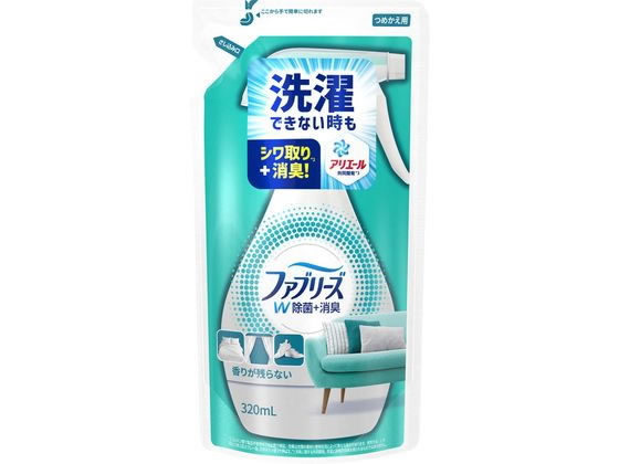 P&G ファブリーズ W除菌 詰替 320ml 1個（ご注文単位1個)【直送品】