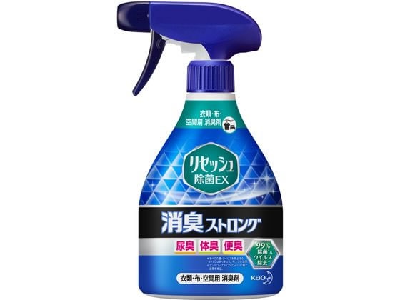 KAO リセッシュ 除菌EX 消臭ストロング 本体 370ml 1本（ご注文単位1本)【直送品】