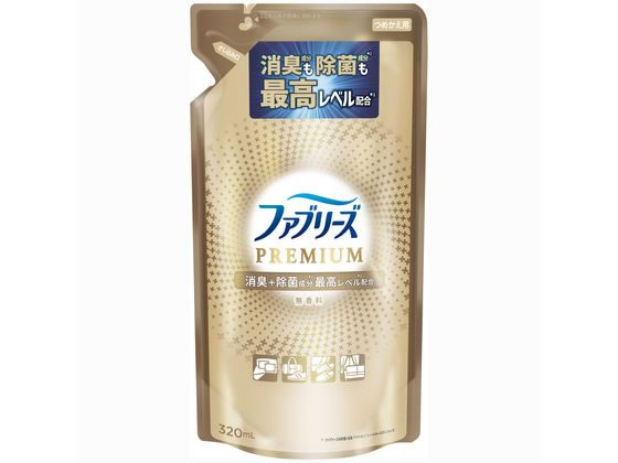 P&G ファブリーズ プレミアム 無香料 替 320ml 1個（ご注文単位1個)【直送品】