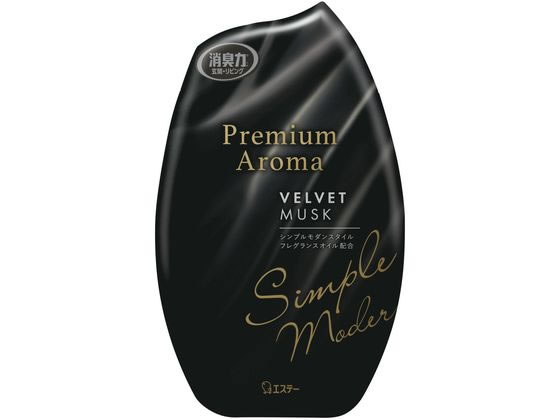 エステー お部屋の消臭力 Premium Aroma ベルベットムスク400ml 1個（ご注文単位1個)【直送品】