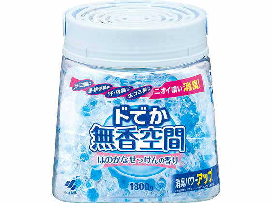 小林製薬 ドでか無香空間 ほのかなせっけん 1800g 1個（ご注文単位1個)【直送品】