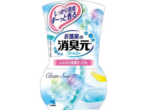 小林製薬 お部屋の消臭元 せっけん 400ml 1個（ご注文単位1個)【直送品】