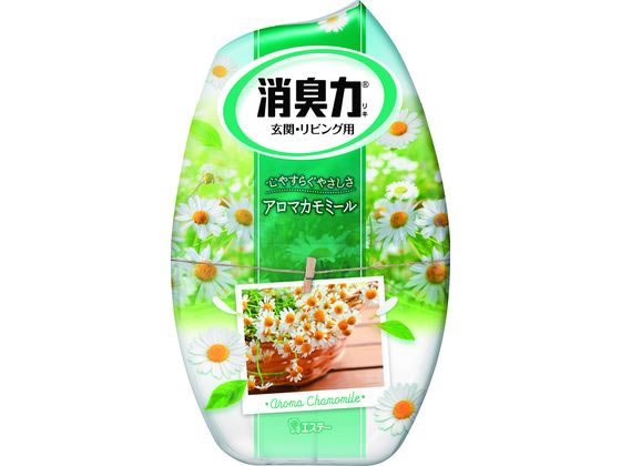 エステー お部屋の消臭力 寝室用アロマカモミール 400ml 1個（ご注文単位1個)【直送品】