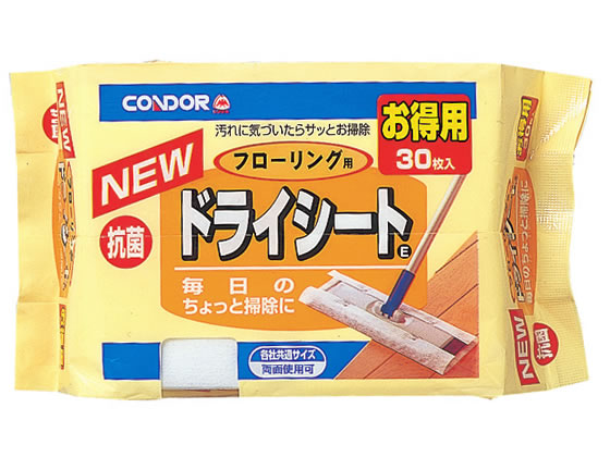 山崎産業 フローリング用ドライシートE 30枚入 413959 1個（ご注文単位1個)【直送品】