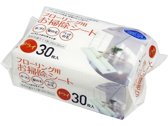 大和物産 CCフローリング用お掃除シート ドライ30枚入 062216 1個（ご注文単位1個)【直送品】